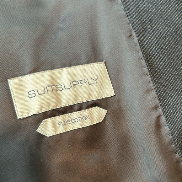 SuitSupply 3 piece unworn BNWT blue velvet tuxedo. - Picture 7 of 7